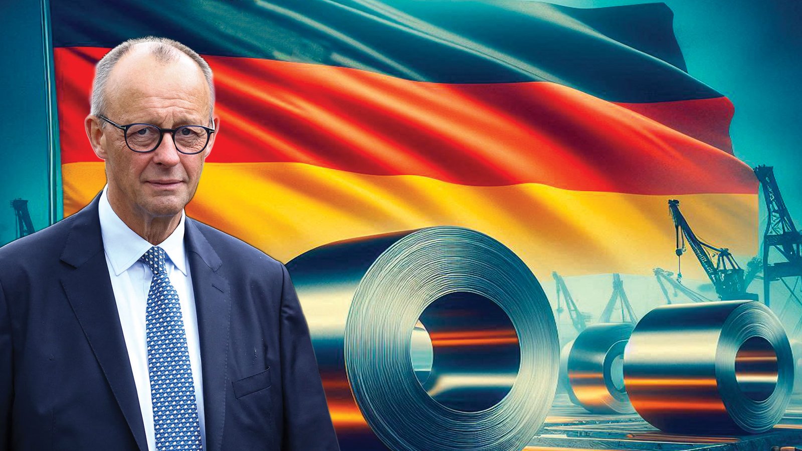 Merz: Çelikte ABD ile vergi anlaşmazlığı çözüm yolunda