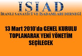 İSİAD Yeni Yönetimini Seçiyor