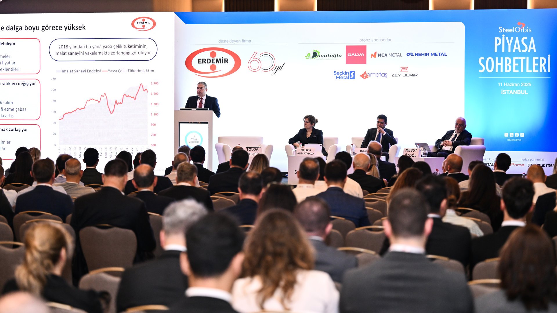 Erdemir çelik sektörünü İstanbul’da buluşturdu