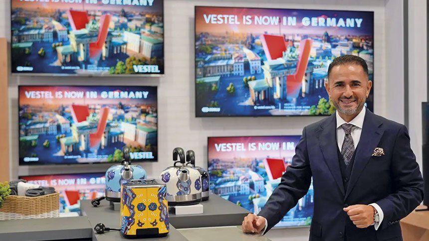 Vestel, Berlin’in kalbine girdi hedef ABD’de 5 kat büyüme
