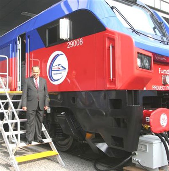  TÜLOMSAŞ lokomotifi görücüye çıktı