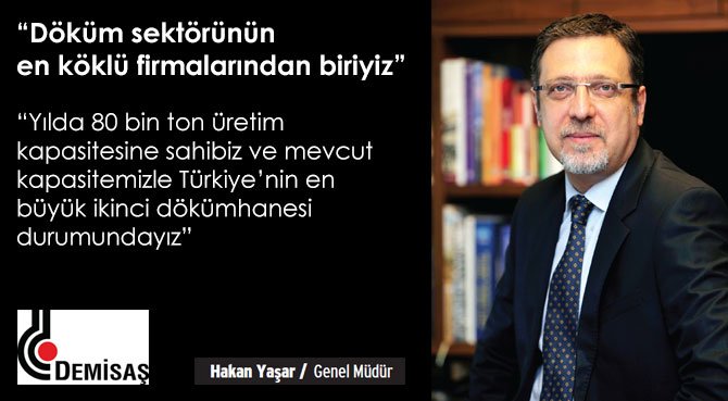 Döküm sektörünün en köklü firmalarından biriyiz