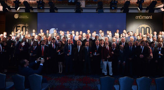 Makine Sektörü Onur Ödülleri Gecesi'nde Bir Araya Geldi
