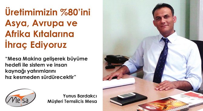 Üretimimizin %80'ini Asya, Avrupa ve Afrika Kıtalarına İhraç Ediyoruz