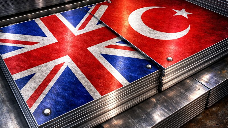 İngiltere Türkiye’den metalik kaplamalı  sac ithalatında muafiyeti kaldırabilir