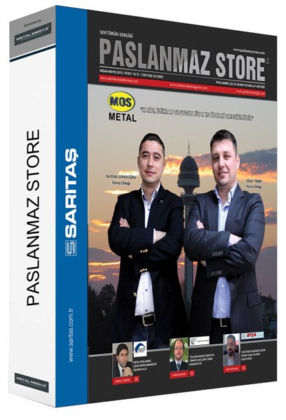 Paslanmaz sektörünün tek dergisi olan Paslanmaz Store dergisinin yeni sayısı çıktı 
