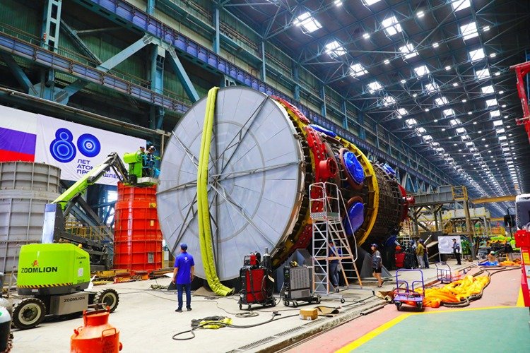 Rosatom’un Makine Mühendisliği Bölümü, yenilikçi BREST-OD-300 reaktörünün ana ekipmanını üretti