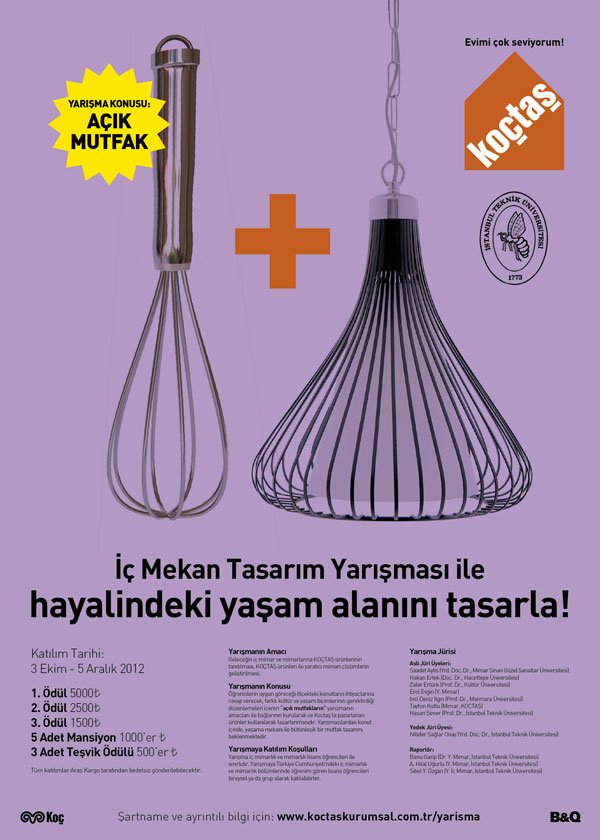 ‘KOÇTAŞ İÇ MEKAN TASARIM YARIŞMASI’NIN 3’ÜNCÜSÜ BAŞLADI