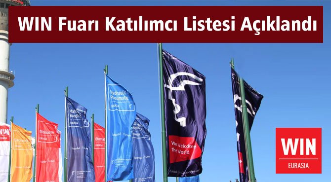WIN Fuarı Katılımcı Listesi Açıklandı