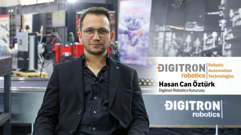Digitron Robotics ve Odak Lazer İzmir’de güçlerini birleştirdi: Yapay zeka destekli robotik üretim