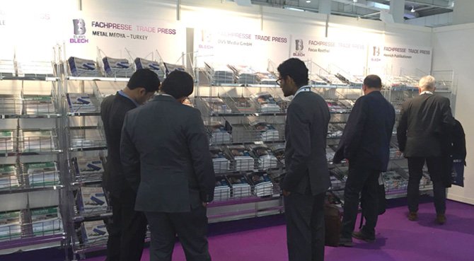 METAL MEDYA YAYIN GRUBU ALMANYA EUROBLECH FUARI'NDA