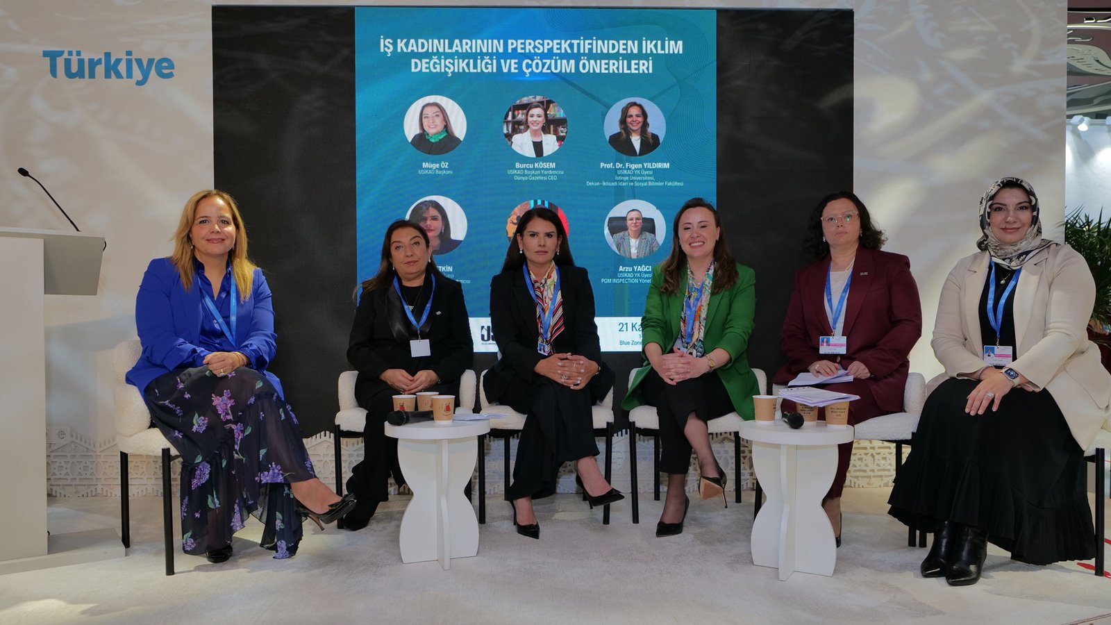 Kadınlar sürdürülebilir gelecek  için iklim krizini masaya yatırdı