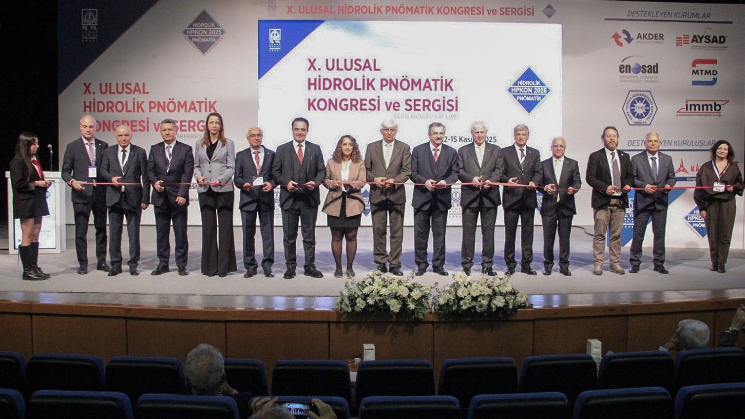 X. HPKON Ulusal Hidrolik Pnömatik Kongresi ve Sergisi Başladı