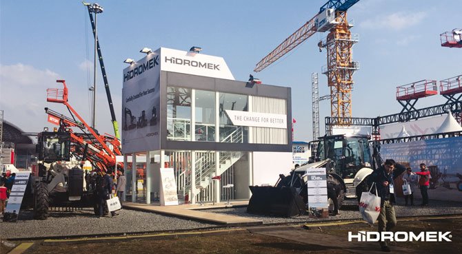 HİDROMEK Ürünlerini Çin'de Tanıttı