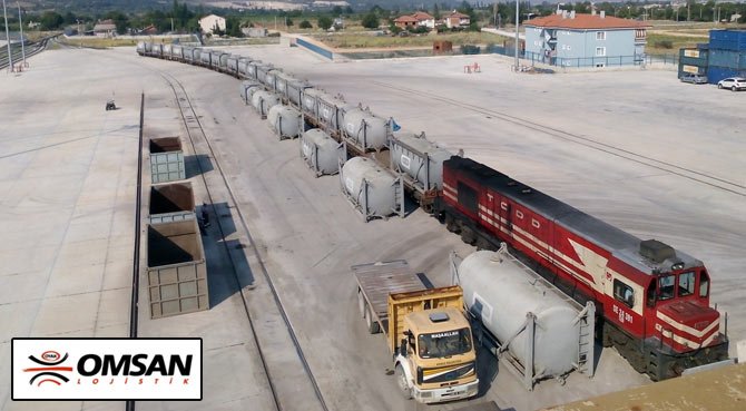 Denizli Çimento'nun Demiryolu Taşımaları OMSAN Güvencesinde