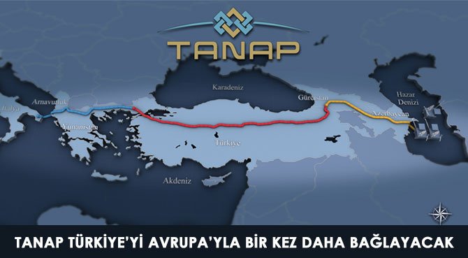 TANAP TÜRKİYE'Yİ AVRUPA'YLA BİR KEZ DAHA BAĞLAYACAK