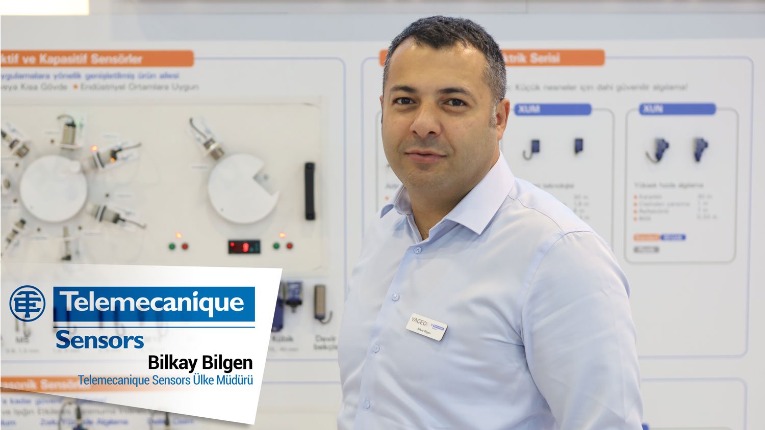 Sensör endüstrisinin 100 yıllık küresel devi Telemecanique Sensors, yenilikçi sensör çözümlerini WIN EURASIA sahnesine taşıdı