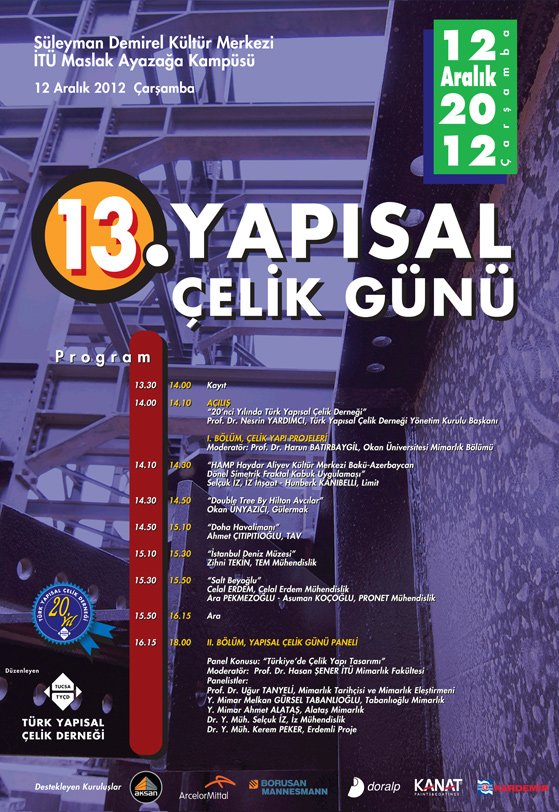 Yapısal Çelik Sektörü İstanbul'da Toplanıyor 