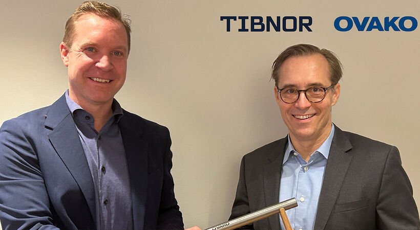 İsveçli Çelik Üreticisi Ovako ve Matalar ve Üretim Hizmetleri Tedarikçisi Tibnor, Düşük Karbon Ayak İzi Çözümlerini Teklit Ediyor