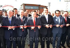 Çemaş'ın yeni fabrikasının açılışını Ali Babacan yaptı