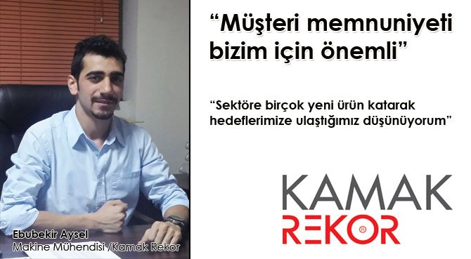 Müşteri memnuniyeti bizim için önemli