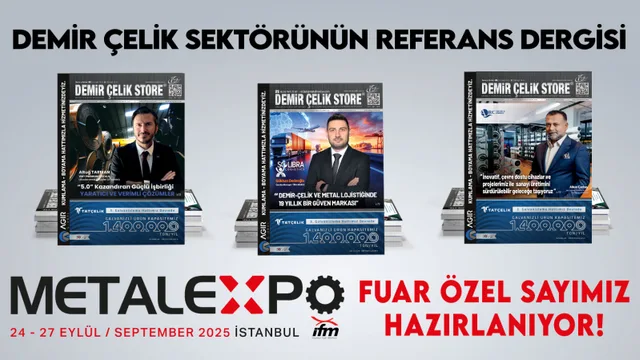 Demir çelik sektörünün lider medya grubu Metal Medya, Metal Expo Eurasia 2025’te yerini alıyor!