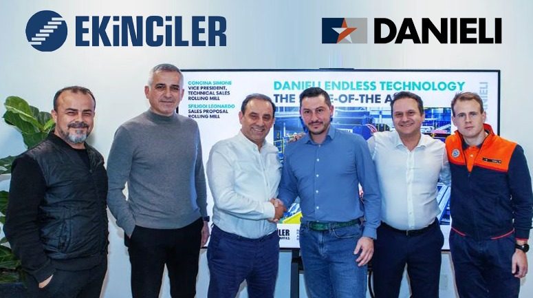 Ekinciler, Danieli'nin K-Kaynak teknolojisiyle saatte 180 ton kesintisiz üretime geçiyor