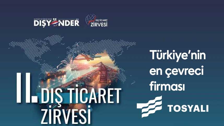 Tosyalı Holding, “Türkiye’nin En Çevreci Firması” ödülüne layık görüldü