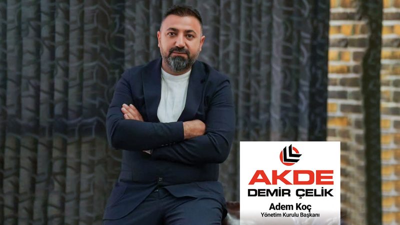 Akde Demir Çelik, bu yıl 1 milyar  750 milyon TL’lik bir ciro hedefliyor