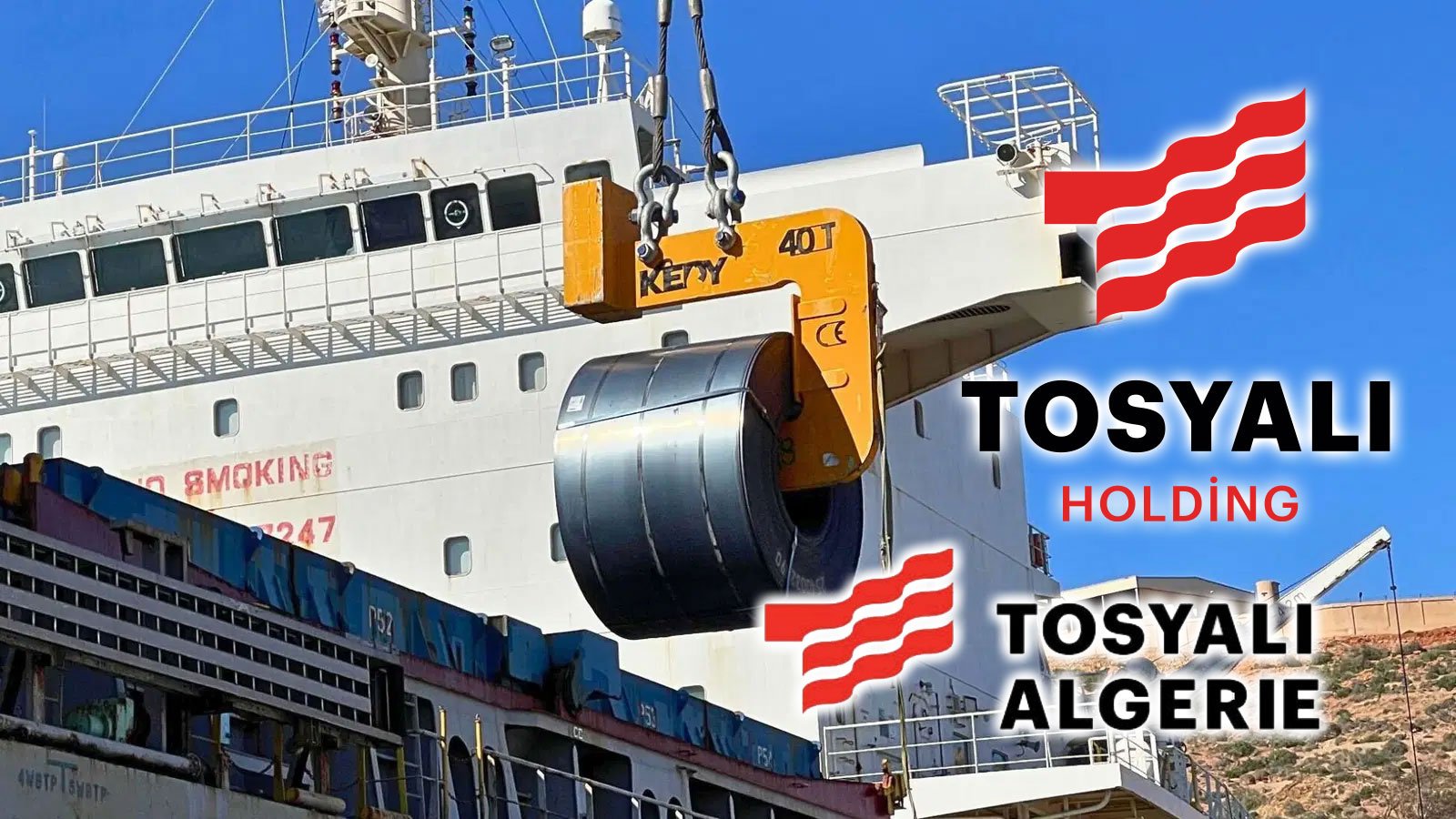 Tosyalı Algerie 4 milyon ton yeşil sac üretti