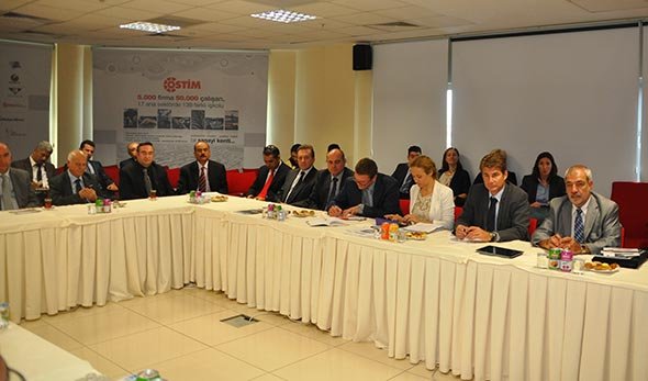 İSPANYOLLAR OSTİM’İN RAYLI ÇABASINDAN ETKİLENDİ İSPANYA RAYLI SİSTEMLER KÜMESİ OSTİM’DE