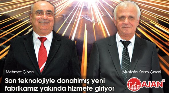 Son teknolojiyle donatılmış yeni fabrikamız yakında hizmete giriyor