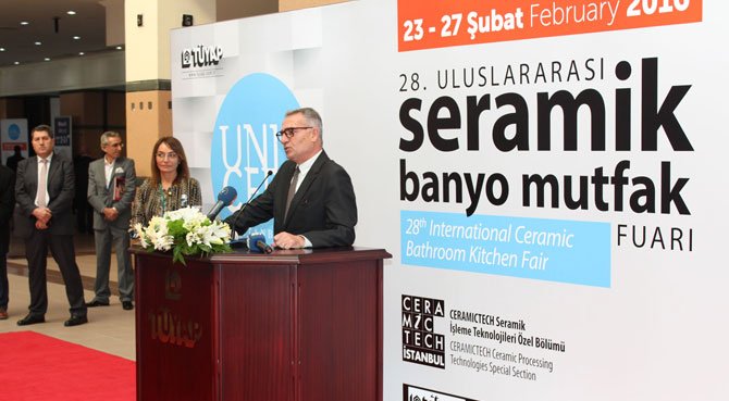 UNICERA Uluslararası Seramik Banyo Mutfak Fuarı Başladı