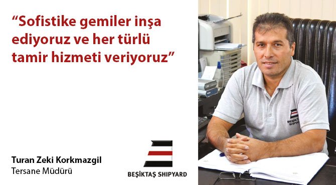 Sofistike gemiler inşa ediyoruz ve her türlü tamir hizmeti veriyoruz