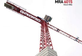 Tükiye'nin İlk Kule Vinci üretildi