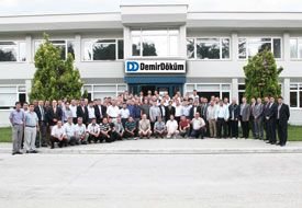 DEMİRDÖKÜM YETKİLİ SERVİSLERİNİ BOZÜYÜK'TE AĞIRLADI