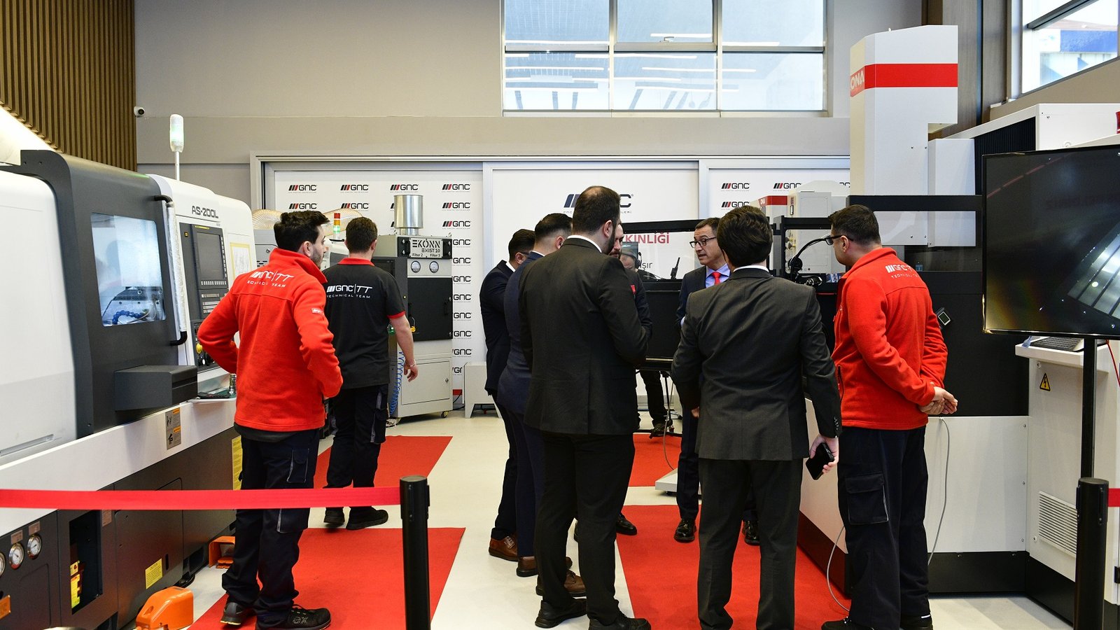 GNC MAKİNA, SEKTÖRÜN ÖNCÜLERİNİ DÖRT GÜN BOYUNCA  KENDİ MERKEZLERİ’NDE AĞIRLADI