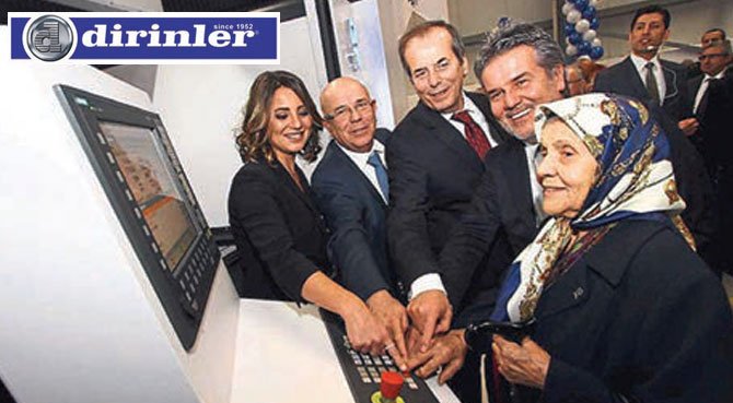 DİRİNLER'den son teknoloji işleme merkezi
