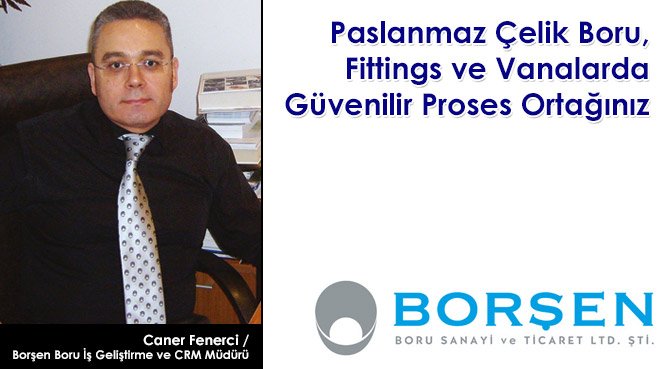 Paslanmaz Çelik Boru, Fittings ve Vanalarda Güvenilir Proses Ortağınız