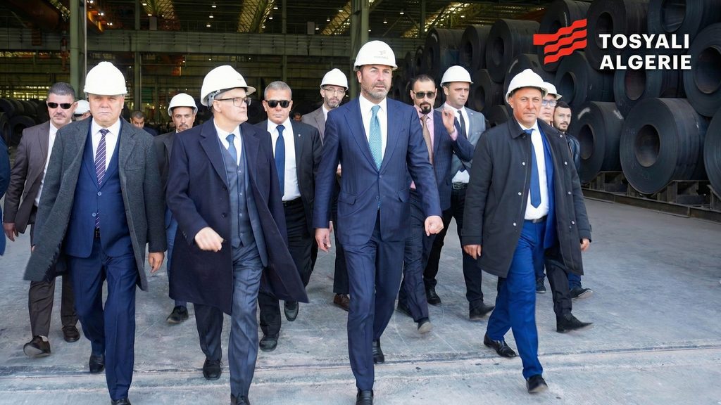 Tosyalı Algerie yılın ilk ihracatını 22 bin ton çelik ile başlattı