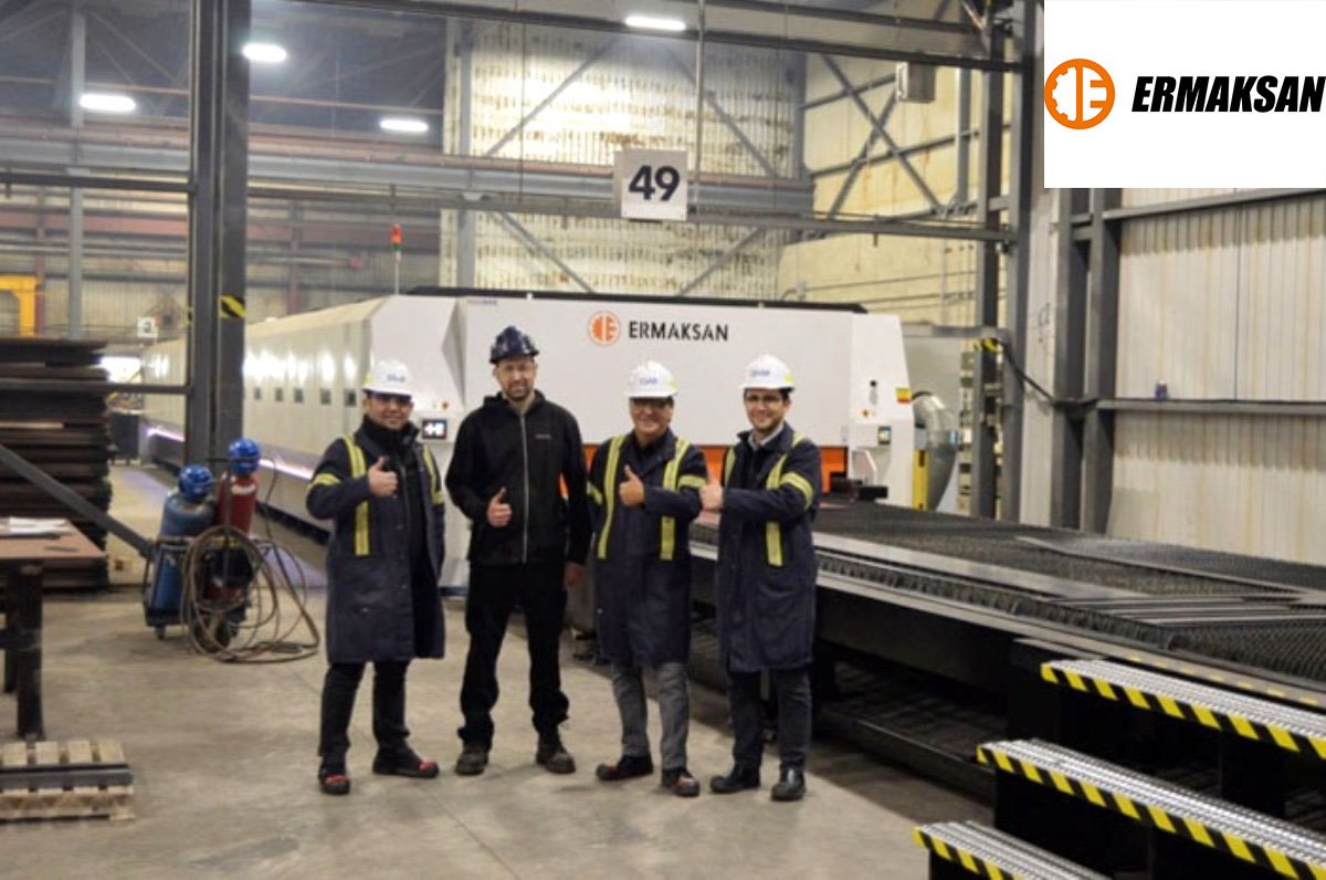 Dünyanın En büyük Çelik Üreticisi SSAB'nin Tercihi Ermaksan Oldu