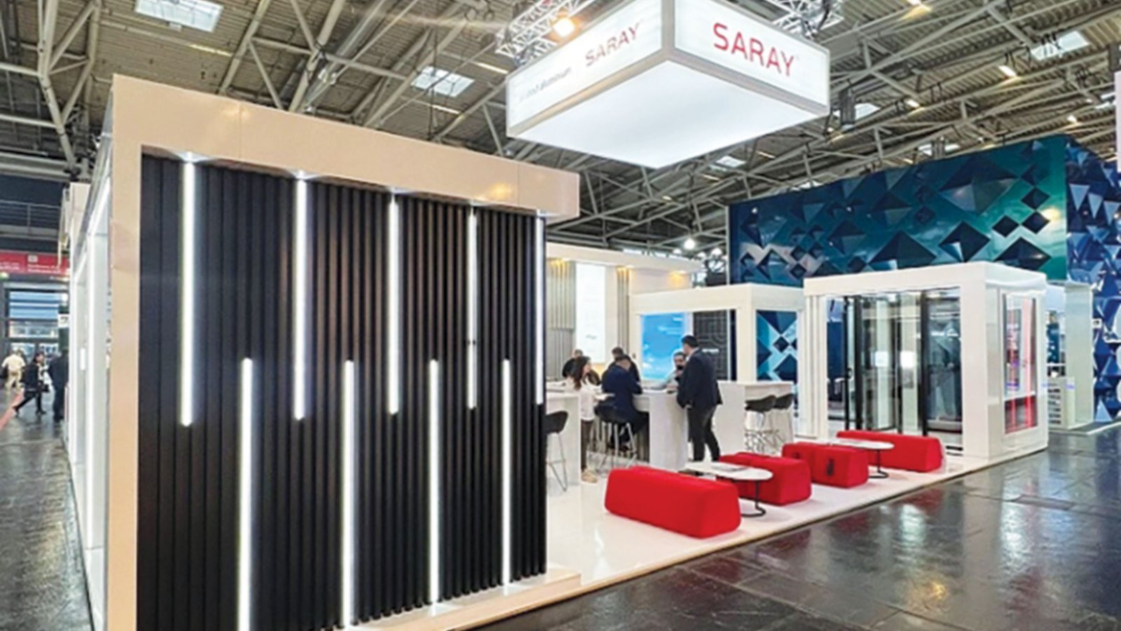 SARAY ALÜMİNYUM BAU FUARINDA SEKTÖR TEMSİLCİLERİNİ AĞIRLADI