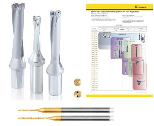 Kennametal Yeni ve Genişletilmiş Delik Delme Portföyünü Sunar