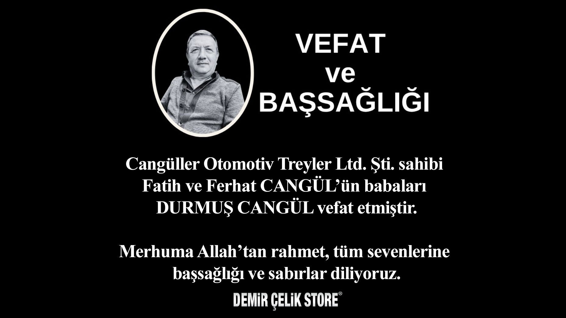 CANGÜL AİLESİNİN ACI GÜNÜ!