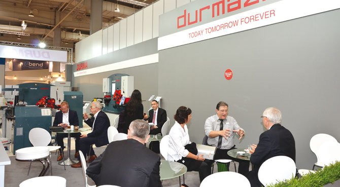 Durmazlar Makina, EuroBlech Fuarı'nda Makinalarını Tanıttı