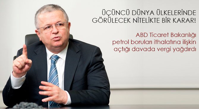 ÜÇÜNCÜ DÜNYA ÜLKELERİNDE GÖRÜLECEK NİTELİKTE BİR KARAR