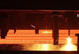 Yolbulan Baştuğ Metalurji'nin, İskenderun'daki yıllık 2.2 milyon ton kapasiteli 