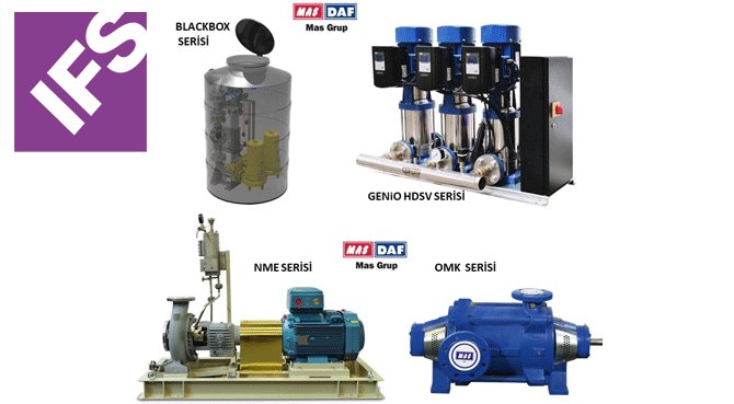 Türkiye'nin Öncü Pompa Üreticisi MAS-DAF, IFS Applications 9 ile Dijital Dönüşümünü Hızlandırıyor