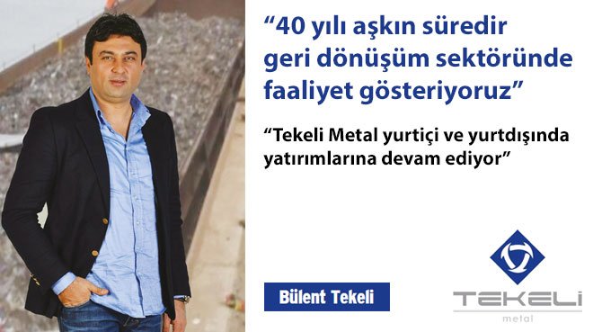 40 yılı aşkın süredir geri dönüşüm sektöründe faaliyet gösteriyoruz