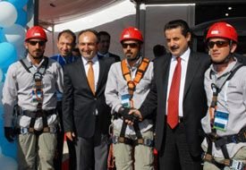 İŞ GÜVENLİĞİ FUARI'NDA İPLE EĞİTİM GÖSTERİSİ